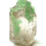 Fluorite on quartz
Specimen height 4 cm
(Autor: Tobi)