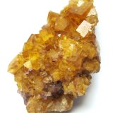 Fluorite
Specimen size 7 cm, garnet crystal 1 cm
(Autor: Tobi)