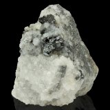 Miargyrite and Quartz
4 x 4 x 5 cm / main crystal: 0.5 cm
(Autor: MIM Museum)