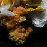 Barite on Wulfenite and Mimetite
5.7 x 4.6 x 3.4 cm
(Autor: steven calamuci)