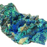 Azurite, Malachite, Chrysocolla
Specimen size 19 cm
(Autor: Tobi)