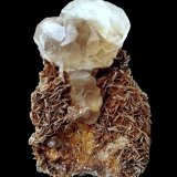 Fluorite, Muscovite
Specimen height 5 cm, largest fluorite 2 cm
(Autor: Tobi)