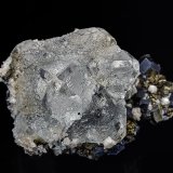 Fluorite, Galena, Pyrite, Calcite
6.0 x 3.9 cm
(Autor: am mizunaka)
