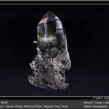 Quartz with inclusions of Chlorite
fov 10 cm
(Autor: ploum)