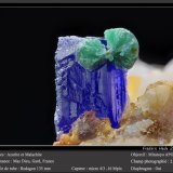 Azurite and Malachite
fov 2.6 mm
(Autor: ploum)