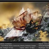 Erythrite with Conichalcite
fov 1.8 mm
(Autor: ploum)