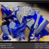 Azurite
fov 2.3 mm
(Autor: ploum)