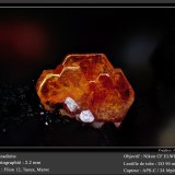 Vanadinite
fov 2.2 mm
(Autor: ploum)
