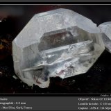 Cerussite
fov 2.2 mm
(Autor: ploum)