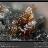 Vesuvianite
fov 2.5 mm
(Autor: ploum)