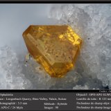 Sphalerite
fov 3.5 mm
(Autor: ploum)