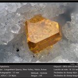 Sphalerite
fov 3.5 mm
(Autor: ploum)