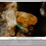 Soddyite and Metatorbernite
fov 1.2 mm
(Autor: ploum)