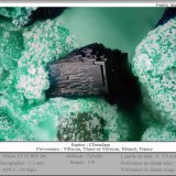 Clinoclase
fov 1.2 mm
(Autor: ploum)