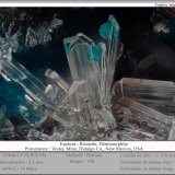 Hemimorphite et Rosasite
fov 2.5 mm
(Autor: ploum)