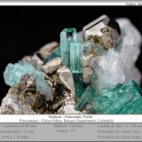 Beryl (variety emerald) with Pyrite
fov 12 mm
(Autor: ploum)