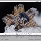 Rutile and Hematite
fov 8 mm
(Autor: ploum)