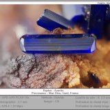 Azurite
fov 2.7 mm
(Autor: ploum)