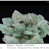 Baryte, Malachite
fov 28 mm
(Autor: ploum)