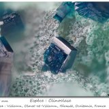 Clinoclase
fov 0.85 mm
(Autor: ploum)