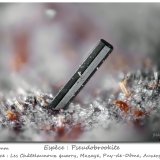 Pseudobrookite
fov 1.3 mm
(Autor: ploum)