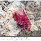 Beryl (variety red beryl)
(Autor: ploum)