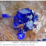 Azurite and Baryte
fov 1.7 mm
(Autor: ploum)
