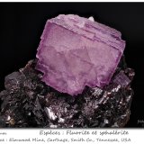 Fluorite on Sphalerite
fov 90 mm
(Autor: ploum)