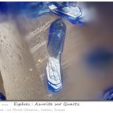 Azurite on Quartz
fov 0.42 mm
(Autor: ploum)