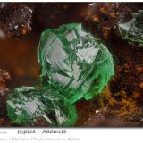 Adamite (variety cuprian)
fov 1.7 mm
(Autor: ploum)