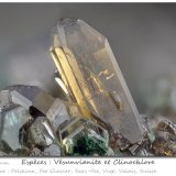 Vesuvianite and Clinochlore
fov 3.1 mm
(Autor: ploum)