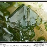 Libethenite
fov 1.5 mm
(Autor: ploum)