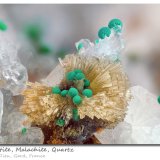 Mimetite and Malachite
fov 6.7 mm
(Autor: ploum)