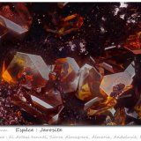 Jarosite
fov 1.8 mm
(Autor: ploum)