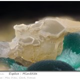 Mimetite and Malachite
fov 3.5 mm
(Autor: ploum)