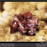 Siderite, Alumohydrocalcite
fov 4.5 mm
(Autor: ploum)