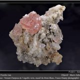 Fluorite on albite
fov 50 mm
(Autor: ploum)