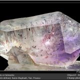 Quartz (variety amethyst) with Hematite inclusions
fov 18 mm
(Autor: ploum)