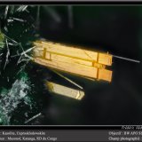 Kasolite
fov 0.9 mm
(Autor: ploum)