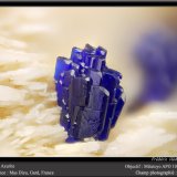 Azurite on Barite
fov 2.5 mm
(Autor: ploum)