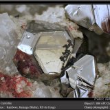 Carrollite on Calcite
fov 11 mm
(Autor: ploum)