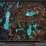 Dioptase
fov 2.2 mm
(Autor: ploum)