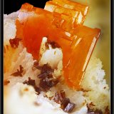 Wulfenite and Vanadinite
fov 4.5 mm
(Autor: ploum)