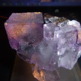 Fluorite on Sphalerite.
48 mm x 50 mm x 34 mm
(Autor: Firmo Espinar)