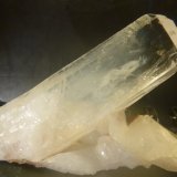 Quartz
86mm x 60mm x 35mm. Main crystal size: 93mm x 26mm x 11mm.
(Autor: Firmo Espinar)