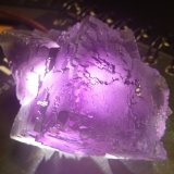 Fluorite.
Main crystal: 40mm x 40mm x 40mm
(Autor: Firmo Espinar)