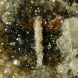 Quartz, Calcite, jouravskite?, manganite
F.O.V. about 33 mm
(Autor: Pierre Joubert)