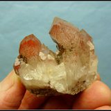 Quartz wiith iron oxide.
45 x 43 x 30 mm
(Autor: Pierre Joubert)