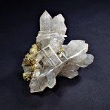 Quartz, Calcite, Garnet (variety andradite garnet)
61 mm x 53 mm x 30 mm
(Autor: Don Lum)