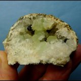 Pumpellyite, Prehnite; Quartz; Calcite
61 x 60 x 36 mm
(Autor: Pierre Joubert)